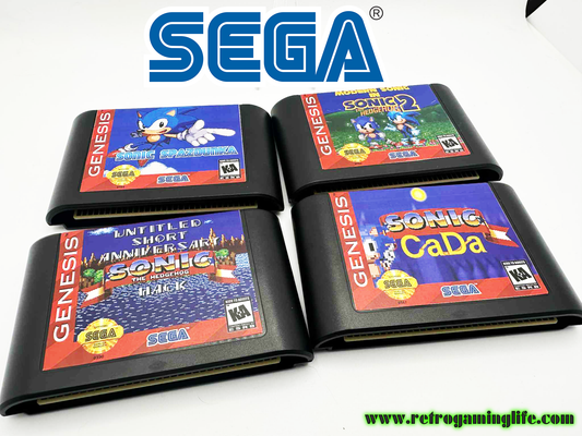 🔥 New Arrivals at the Shoppe – Sonic Repro Carts Are Here! 🔥