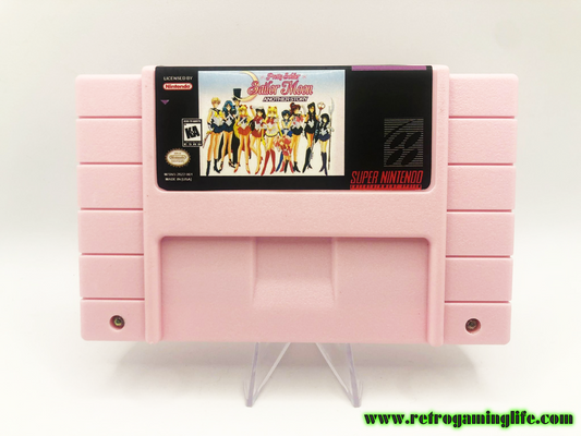 🌙 Pretty Soldier Sailor Moon: Another Story (SNES) – Now in English on a Custom Pink Cartridge! 🎮💖