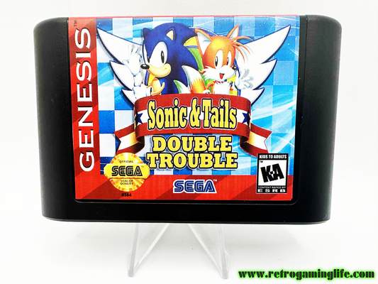 🌀 New Arrival: Sonic & Tails - Double Trouble for Sega Genesis! 🔥