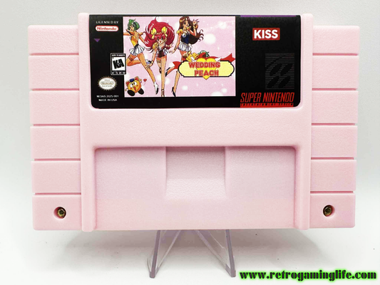 Wedding Peach (SNES) – Fully Translated English Reproduction Cartridge