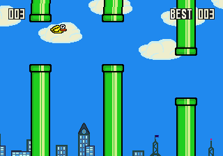 Mega Flappy Sis Sega Genesis Reproduction Cart Video Game