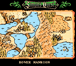 Castlevania II: Simon's Quest - Re-translation + Map NES Reproduction