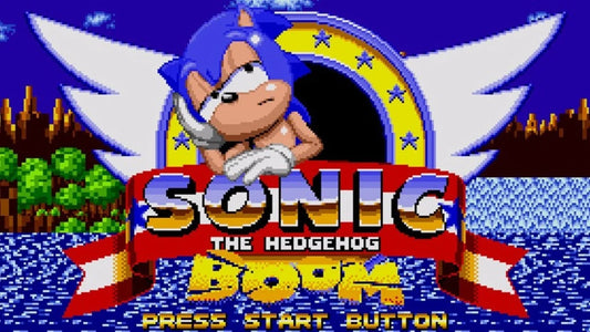 Sonic Boom Sega Genesis Video Game Cart