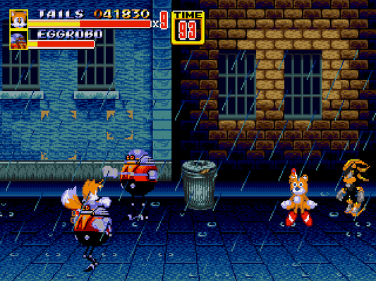 Streets of Rage 2: Robotnik Wars (Sega Genesis Reproduction Cart)