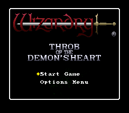 🧙 Wizardry Gaiden IV — Super Nintendo (English Translation Reproduction Cartridge)