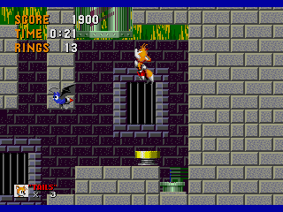 Sonic & Tails Double Trouble Sega Genesis Repro Video Game