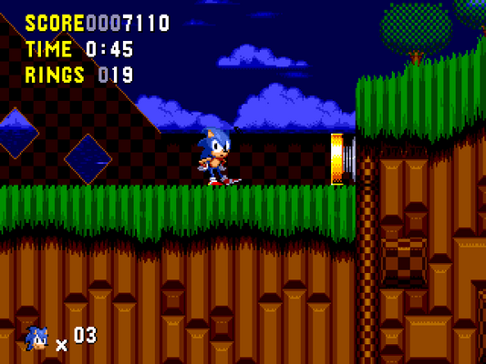 Sonic Eternity Demo Sega Genesis Video Game Cart