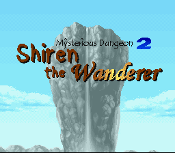 Mystery Dungeon 2: Shiren the Wanderer (SNES) – Reproduction Cartridge