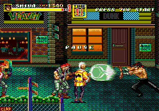 Streets of Rage 2: Shiva Edition (Sega Genesis Reproduction Cart)