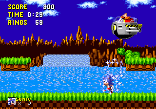 AOSTH Robotnik in Sonic – Sega Genesis Reproduction Cartridge