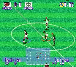 Futebol Brasileiro '96 – Super Nintendo Reproduction Cartridge
