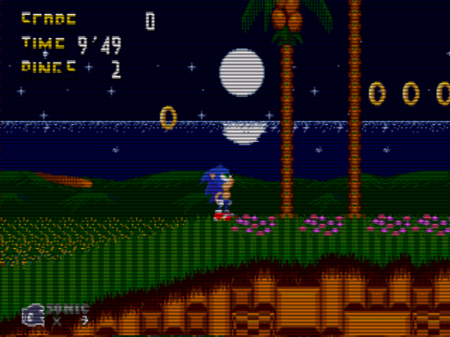 Sonic the Hedgehog The Lost Land 2 Sega Genesis Video Game Cart