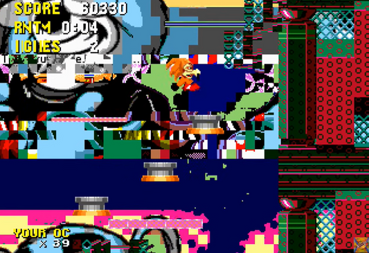 Sonic Github Madness 3 Sega Genesis Video Game Cart