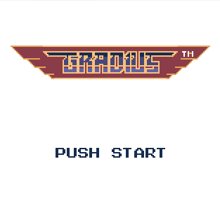 Gradius: Interstellar Assault DX – Game Boy Reproduction Cartridge