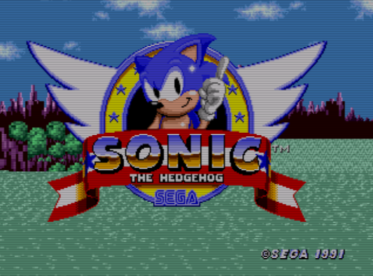 Sonic the Hedgehog 2: Dark Side – Custom Sega Genesis Reproduction Cartridge