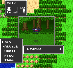 Dragon Quest I & II (English Translated) – SNES Reproduction Cartridge