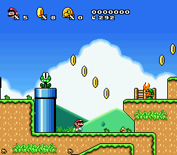 New Super Mario World 2 SNES Video Game Cart