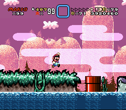 Super Mario World The Secret of the 7 Golden Statues Cart Cut