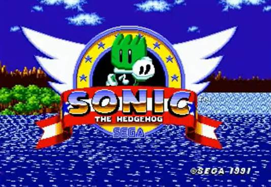 Quaver in Sonic the Hedgehog Sega Genesis Repro Game Cart