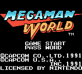 Mega Man Dr Wily's Revenge DX Repro Gameboy Game Cart