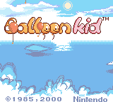 Balloon Kid DX Repro Gameboy Game Cart