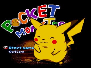 Pokemon Pikachu Version Repro SNES Side Scrolling Game