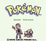 Pokemon Green Version Gameboy Nintendo Game