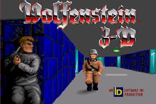 Wolfenstein 3D Sega Genesis Cart Classic FPS Game