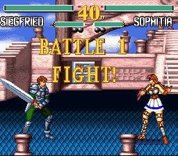 Soul Blade SNES Super Nintendo Fighting Game