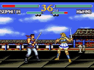 Soul Blade SNES Super Nintendo Fighting Game