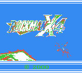 Rockman X4 Gameboy Game Cart