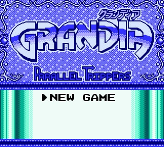Grandia Parallel Trippers Gameboy Game English