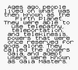 Last Bible 2 Gameboy English Translated