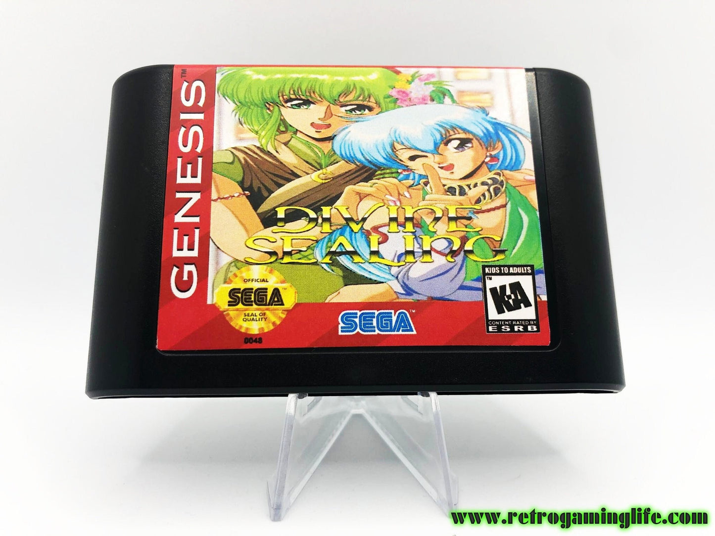Divine Sealing Adult Shoot 'em Up Sega Genesis Game