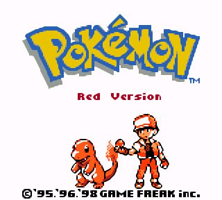 Pokemon Red Version Colorized Gameboy Cart Game