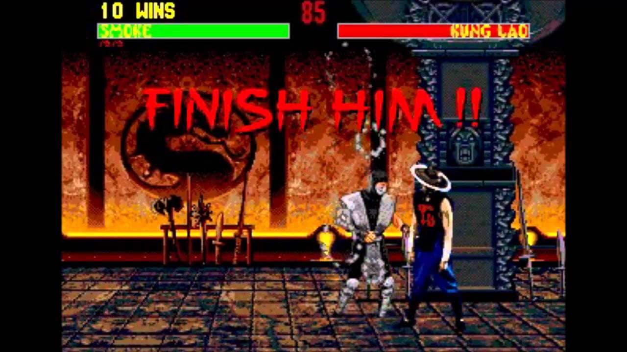 Mortal Kombat 2 Unlimited Genesis Cart Game