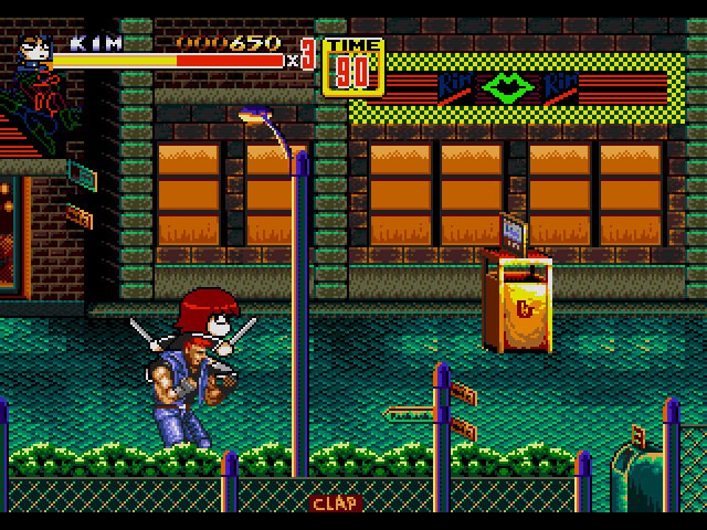 Scott Pilgrim in Streets of Rage 2 Sega Genesis Game Cart