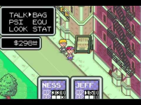 Mother 1 + 2 Gameboy Advance English Game