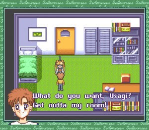 Pretty Soldier Sailor Moon Another Story RPG SNES Nintendo Game Cart