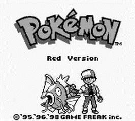 Pokemon Red Version Repro Gameboy Cart Game