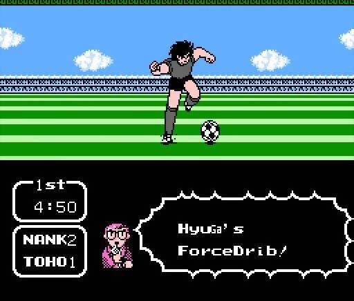Captain Tsubasa 2 English NES Translated Repro Game