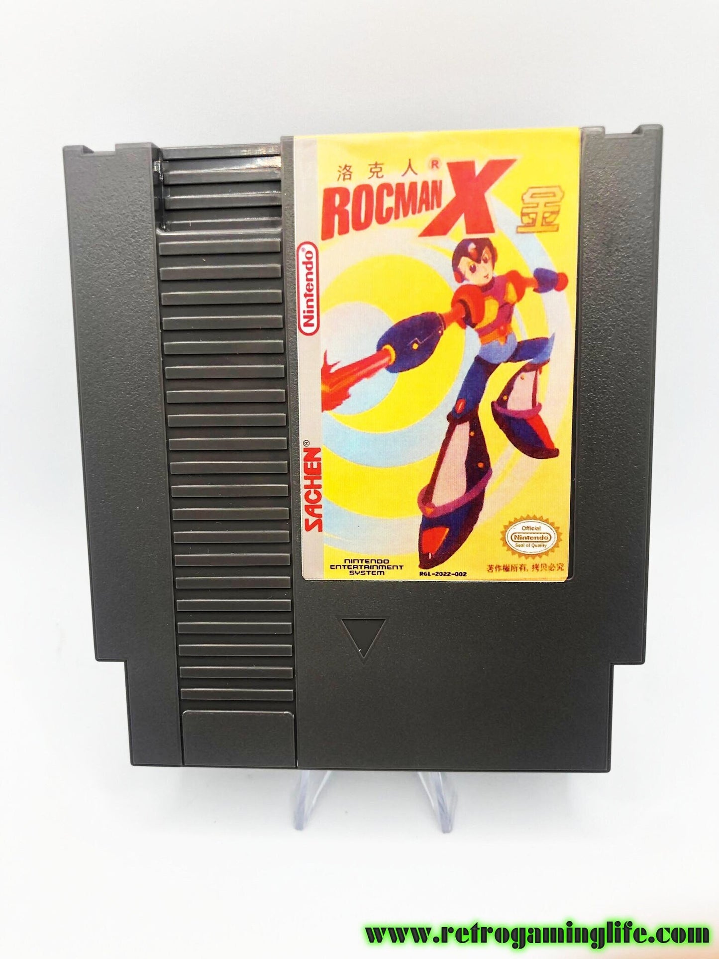 Rocman X NES Repro Cart Sachen