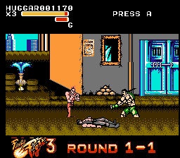 Final Fight 3 NES Game Repro Nintendo Cart