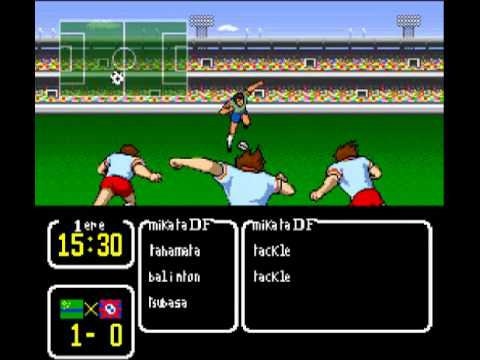 Captain Tsubasa 3 Snes English Translated Repro Cart