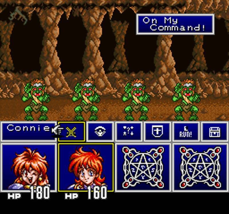 Slayers RPG SNES Anime Fully English Translated Game Cart
