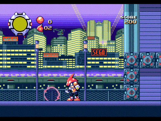 Pulseman Sega Genesis Game Repro Cart English