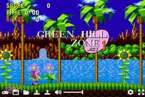 Amy Rose in Sonic the Hedgehog Sega Genesis Game Cart Repro
