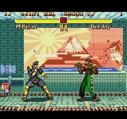 Super Street Fighter 2 Remix Edition Sega Genesis Repro Game Cart