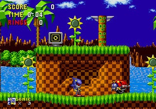 Metalsonic in Sonic the Hedgehog Sega Genesis Game Cart Repro