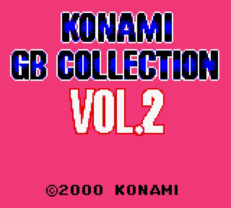 Konami Gameboy Collection Vol 2 Gameboy Game Cart Repro
